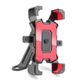 thumbnail image 2 of Ettsollp Motorcycle Phone Holder Auto Lock Handlebar Rearview Mirror Mobile Phone Mount Anti-slip Universal Motorbike Bicycle Cell Phone Holder, 2 of 8