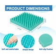 thumbnail image 3 of Gilbin Orthopedic Breathable Foam Cushion Pad for Wheelchair, Car Seat, Office Chair - Comfort and Support, 3 of 8
