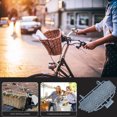 thumbnail image 2 of Phenofice Simple Bike Basket Rain Cover Rectangular Plastic 1Pack, 2 of 8