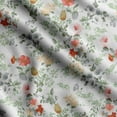 thumbnail image 1 of Soimoi Floral Vintage Printed Poly Canvas Fabric Decor Sewing Fabric By The Yard 56 Inch WideDecorative Fabric For Curtains Tote bags White, 1 of 5