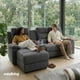 thumbnail image 4 of Sala Esquinera Reclinable Easy Living Dubai Gris Oxford, 4 of 7