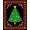 Green, Pattern 4, variant on ODIKA 2x3 Machine Washable Non-Slip Area Rug, Festive Yuletide Latch Hook DIY Kit High Traffic Rug, Red, 649175