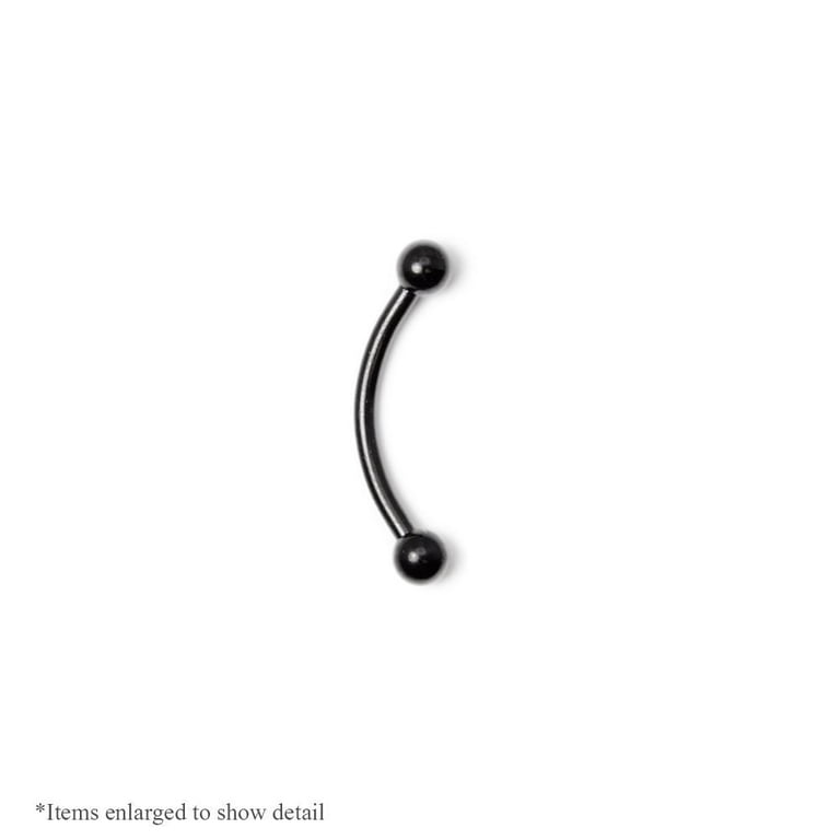 Nipple piercing deals curved barbell