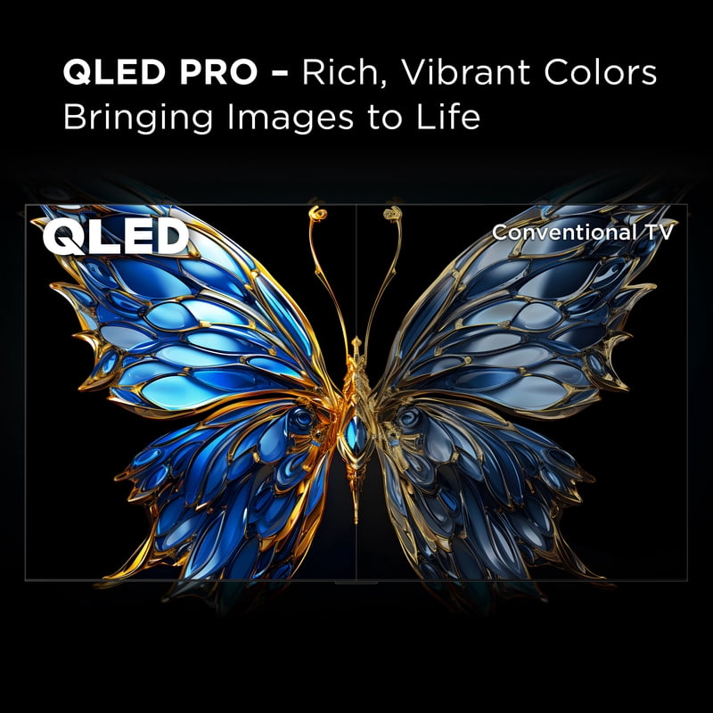 TCL 50” Class Q6 QLED 4K UHD HDR Smart Google TV (NEW 2024) - 50Q651G feature detail