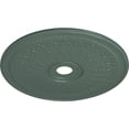 thumbnail image 3 of 29 1/8"OD x 3 5/8"ID x 1"P Oakleaf Ceiling Medallion (Fits Canopies up to 6 1/4"), Hand-Painted Cloud Burst, 3 of 6