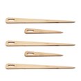 thumbnail image 1 of Coofit 5PCS Weaving Needle Creative Natural Wood DIY Knitting Needle for Macrame Art, 1 of 10