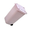 thumbnail image 1 of Transemion Plastic Waste Bins With Lid - Durable And Practical Suitable For All Ages Small And Exquisite light pink 1Set, 1 of 6
