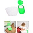 thumbnail image 1 of Mini Boxed Paper Soap Sheets, Disposable Cleaning Paper Soap Mini Bath Slice Sheets Scented Foaming Paper Soap for Outdoor Travel Camping Hiking, 1 Box (20 Sheets), 1 of 6