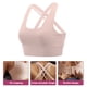 thumbnail image 3 of Ropa Interior Deportiva De Alto Impacto para Mujer, Ropa Interior Deportiva para Correr con Correa Cruzada En La Espalda, Ropa Interior con Copas Desmontables - Rosa, 3 of 5