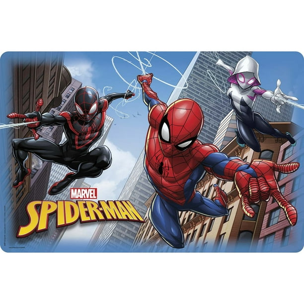 Zak! Designs Marvel SpiderMan Kid's Placemat