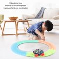 thumbnail image 3 of Glow Race Tracks And LED Toy Cars,  Race Car Track With LED Light Up Building Block Educational Toy Set Learning Construction Kit For Boys And Girls Kids Birthday Gift, 3 of 8