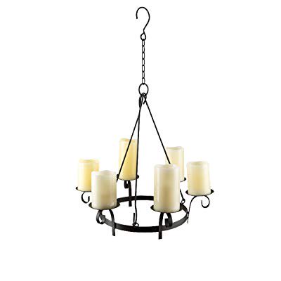 Wrought Iron Hanging Gazebo Candelabra Outdoor Patio Lighting Wrought Iron Hanging Gazebo Candelabra Outdoor Patio Lighting