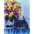 thumbnail image 1 of Carolines Treasures SS8309CHF Scottish Terrier Flag Canvas - House Size, 1 of 4