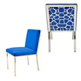 thumbnail image 2 of Canadian Chicago Grey Silver Dining Chair (Set of 2), 2 of 3