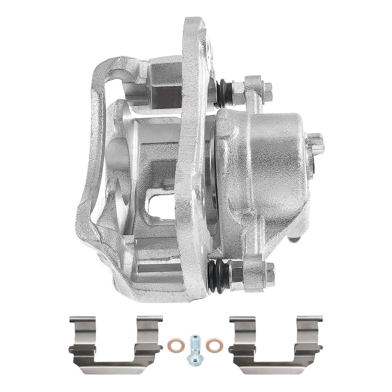 Detroit Axle - Front Left Brake Caliper for 07-10 Hyundai Elantra Kia Magentis, 06-10 Sonata Optima Disc Brake Caliper with Bracket Assembly 2006 2007 2008 2009 2010