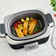 thumbnail image 5 of GreenPan 6-Quart, 14-in-1 Slow Cooker, Family Size, Ceramic Nonstick, Dishwasher Safe Parts, Black, 5 of 11