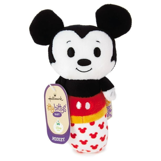 mickey mouse plush rattle