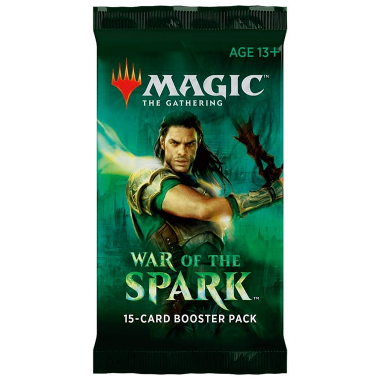 mtg booster box war of the spark Magic The Gathering MTG BD-EN War of The Spark Booster Pack, Multi