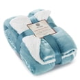 thumbnail image 1 of Manta Genteele Sherpa Super Soft 130 x 150 cm azul/blanco, 1 of 6