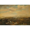 thumbnail image 3 of Pauwels van Hillegaert 18x14 Black Modern Framed Museum Art Print Titled - Prince Maurice at the Battle of Nieuwpoort, 2 July 1600 (C. 1632 - C. 1640), 3 of 5