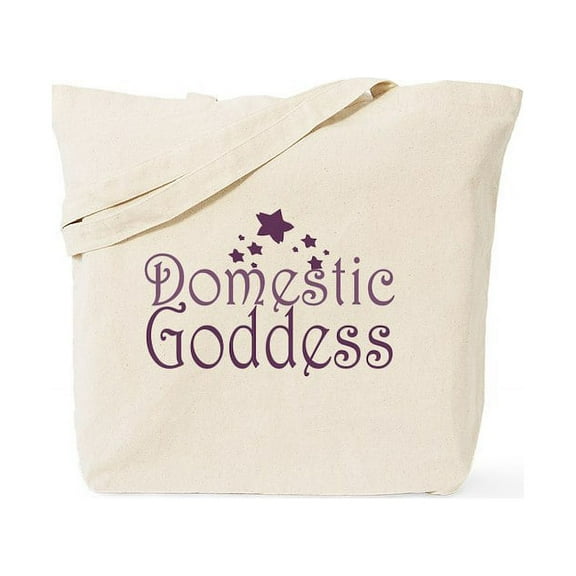 CafePress - Domestic Goddess Tote Bag - Unisex Canvas Tote Bag, Beige, 1-Piece