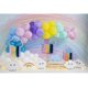 thumbnail image 1 of Fondo de fiesta de primer cumpleaños para bebé recién nacido, globo colorido, niña o niño, pastel, accesorios de fotografía para estudio fotográfico, 1 of 4