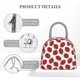 thumbnail image 4 of Fotbe Hand Drawn Strawberry Bolsa de Almuerzo con Estampado, Lonchera Aislada, Contenedor de Comida Reutilizable Tipo Cooler a Prueba de Fugas, 4 of 6