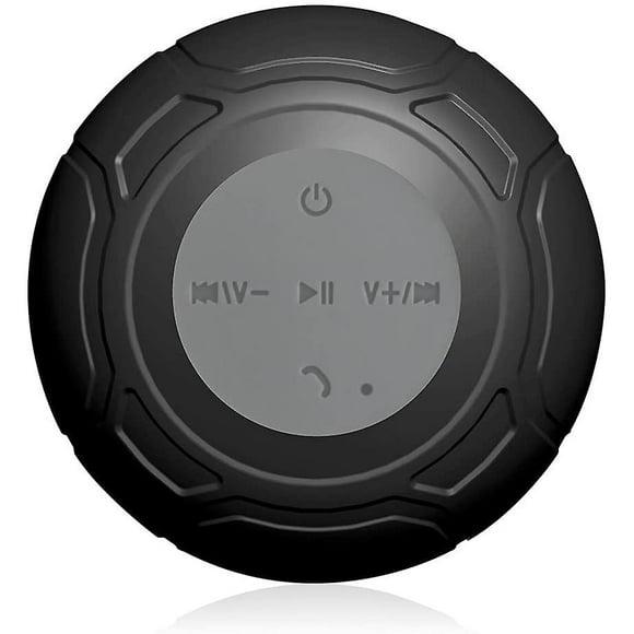 Mini Bluetooth Shower Speaker Waterproof Wireless Portable Water Resistant Speaker Suction Cup, Built-in Mic, 6hrs Of Playtime Speakerphone Bathroom O