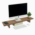 thumbnail image 2 of Desky Minimal Monitor Stand - Classic Oak Laminate, 2 of 10