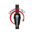thumbnail image 3 of CASA SERIES 9FT CRANK LIFT AUTOTILT ALUM MARKET UMBRELLA IN WOVEN GRANITE OLEFIN, 3 of 8