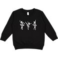 thumbnail image 2 of Inktastic Mandala Ballet Dancers Toddler Sweatshirt, 2 of 4