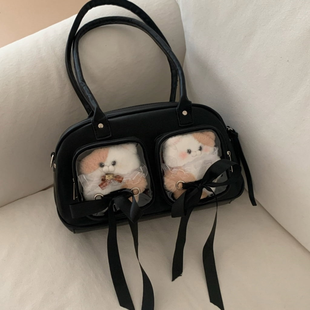 Clear Messenger Bag Fashion Ita Bag Shoulder Crossbody Bag Satchel Handbag