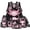 Axolotl Florals, variant on XYZCANDO Horse US Flag School Backpack Set 4Pcs with Portable Lunch Bag Multifunctional Pencil Case Water Bottle Bag Carrier Suitable for Elementary Middle School