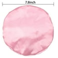 thumbnail image 4 of Dosaele 3 Pieces Kids Satin Bonnet Sleeping Cap for Natural Hair Teens Toddler Child Baby Adjustable Satin Cap for Night Sleeping Reversible Double Layer Yellow/Pink/Sky Blue, 4 of 7