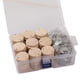 thumbnail image 5 of 100 unids/pack de cadena ronda clave cadena etiquetas clave para DIY círculos colgantes con 100 llavero 100 2 agujeros Yotijar Crear espacios en blanco redondos, 5 of 10