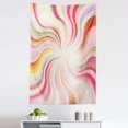 thumbnail image 1 of Orange and Pink Tapestry, Abstract Sunburst Design Wavy Lines Sixties Seventies Style Psychedelic Retro Rays, Fabric Wall Hanging Decor for Bedroom Living Room Dorm, 5 Sizes, Multicolor, by Ambesonne, 1 of 1