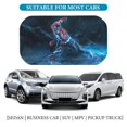 thumbnail image 4 of The Flash Windshield Sun Shade Umbrella - Foldable Car Window Shades, Reflective Car Sun Shade Windshield, Front Sun Shade for Cars Windshield for Most Cars, 4 of 7