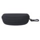thumbnail image 1 of Estuche rígido con cremallera y gancho para gafas de sol (negro), 1 of 7
