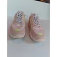 thumbnail image 2 of Sneakers Fashion Chunky Platform Pastel Pink Neon Trim Athletic Shoes, 2 of 6