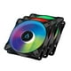 thumbnail image 1 of Case Fan ARCTIC P12 PWM PST A-RGB 120 mm 2000 RPM, paquete de 3 unidades, negro, 1 of 7