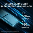 thumbnail image 3 of fanxiang P102 External Solid State Drive USB 3.2 Gen2, 1TB SSD External Hard Drive with C to A and C to C Cables, Portable SSD Compatible with PC/Mac/Android/Game Consoles, 3 of 6