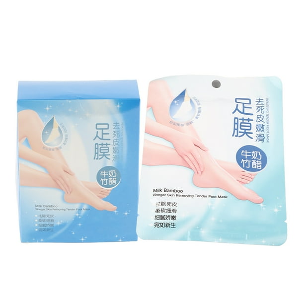 Mascarilla para blanquear los pies eliminar la piel muerta mascarilla para el cuidado de los pies 7 pares de mascarilla para pies mascarilla blanqueadora hidratante para pies ANGGREK Otros