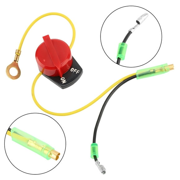 Ccdes Engine On Off Stop Switch For Honda Gx110 Gx120 Gx160 Gx200 Gx240 Gx270 Gx340 Gx390,Engine Stop Switch,Engine Stop Kill Button On Off Switch