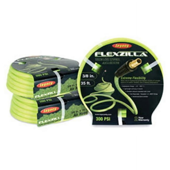 Legacy Mfg. HFZ3835YW2 Flexzilla , 0.38 x 3 5 ft. Air Hose
