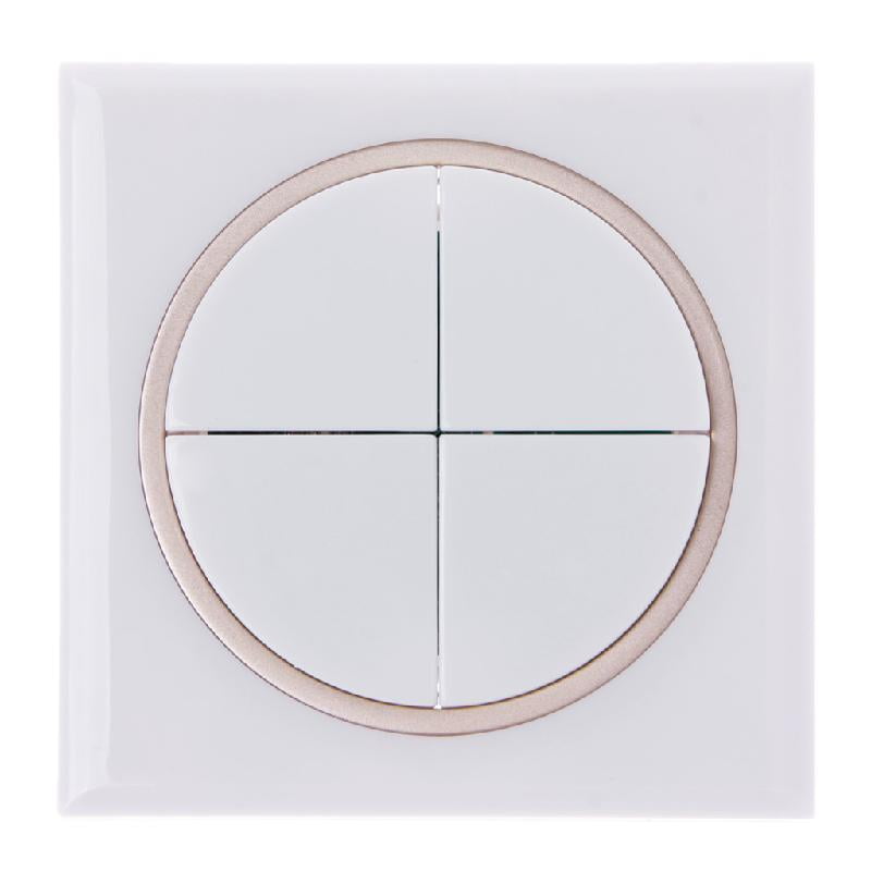 Wireless for Smart Switch RF Remote Control Push Button 86 Wall Panel