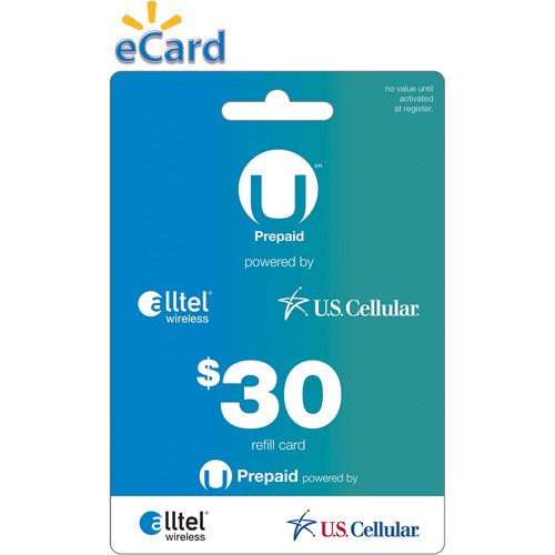 (Email Delivery) U Prepaid 30 Refill