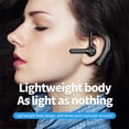 thumbnail image 2 of X13 Wireless Handsfree Headset Earpiece with Noise Canceling Mic LED Battery Display for Laptop Trucker Driver, 2 of 8