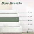thumbnail image 4 of Colchón en Caja King Size Zinus de Memory Foam 20 cm Transpirable Air Flow para todas las edades., 4 of 8