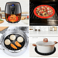 thumbnail image 5 of Reusable Silicone Air Fryer Liners 3 Pack, Easy Clean Air Fryer Accessories, Non Stick, AirFryer Accessory, 5 of 5