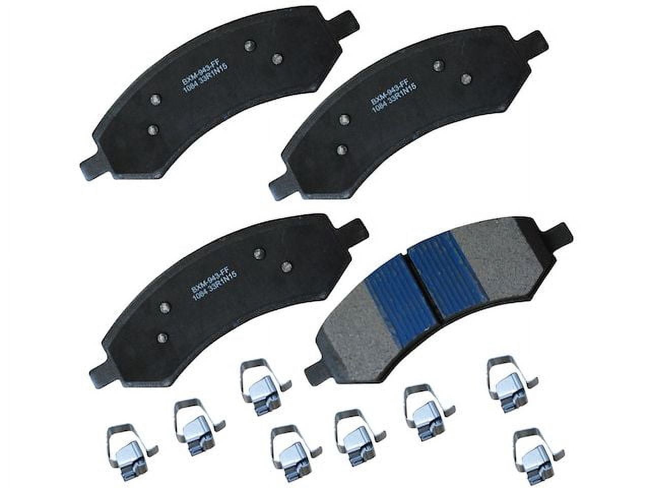 QB Ceramic Front Rear Brake Pads For Chrysler, Dodge, Ford 200, 300